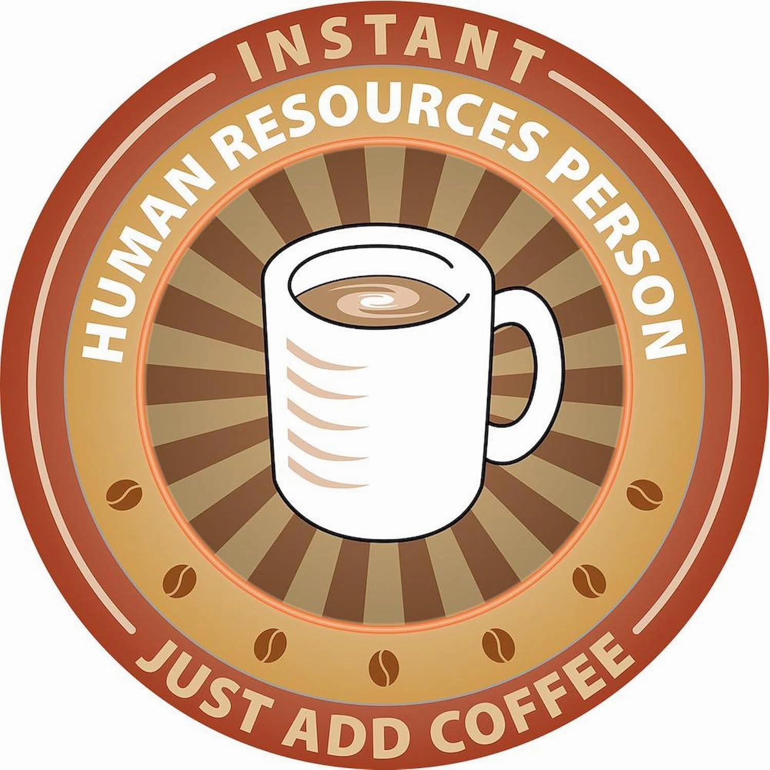 CafePress Instant Human Resources Person Mug 11 oz (325 ml) Ceramic Coffee Mug