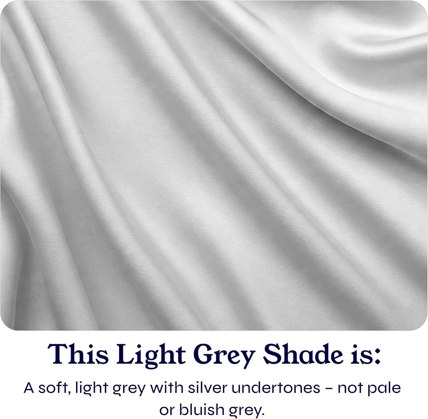 California Design Den Natural 100% Cotton Sheets, Twin Sheets Set, 400 Thread Count Sateen Bedding for Dorm Rooms & Adults, Deep Pockets, Cool & Durable - Light Grey