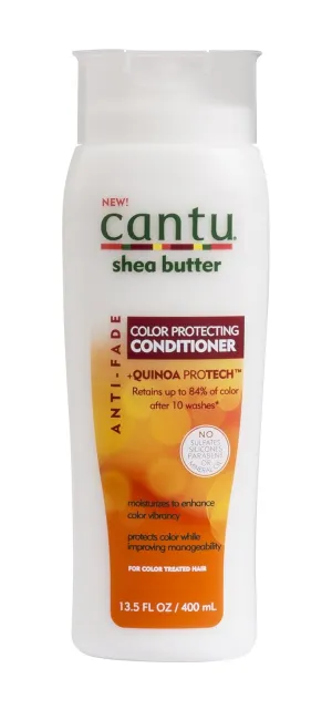 Cantu Shea Butter Anti Fade Color Protecting Conditioner with Quinoa Protein, 13.5 Fluid Ounce