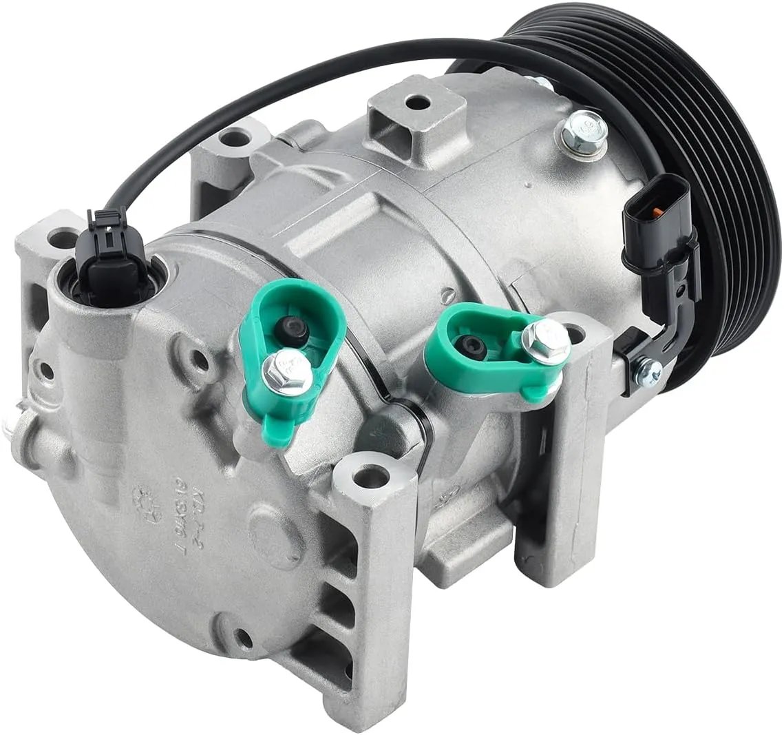 Car A/C Compressor Fit for 2011-2012 for Hyundai Sonata 2011-2012 for Kia Optima 2.0T 2.0L 2.4L Automotive Replacement AC Compressor 977013R000, 178317 A/C Compressor for Car CO 11218C
