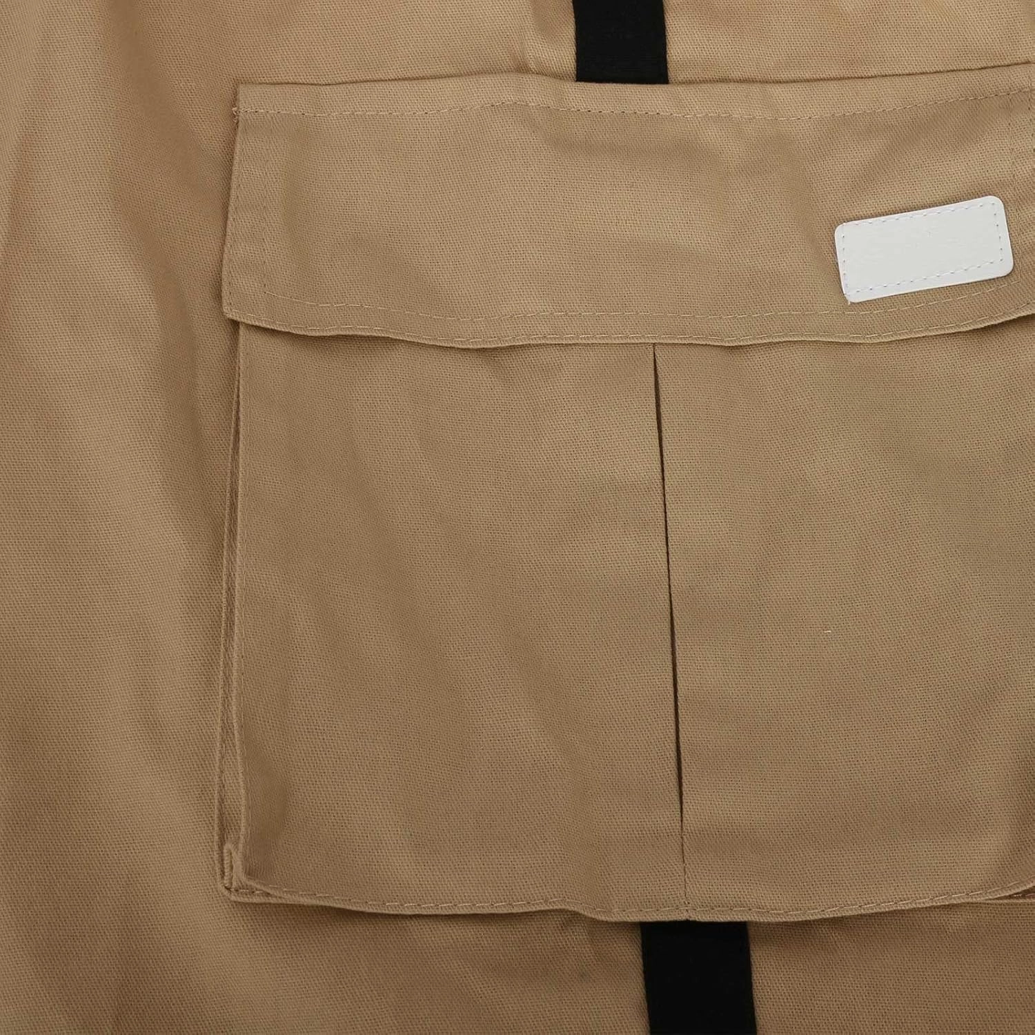 Cargo Pants for Men Relax Fit Elastic Waist Drawstring Pants Fishing Travel Outdoor Stretch Trousers with Pockets
