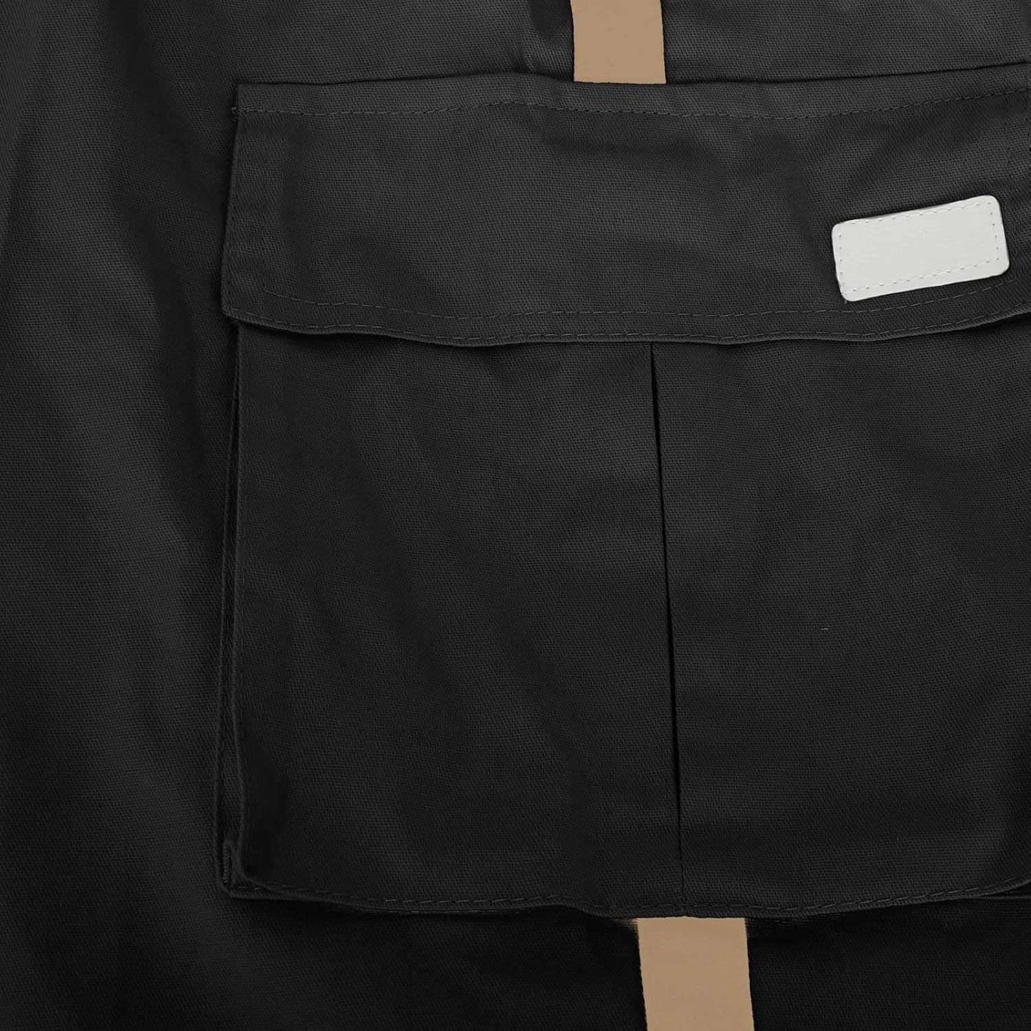 Cargo Pants for Men Relax Fit Elastic Waist Drawstring Pants Fishing Travel Outdoor Stretch Trousers with Pockets