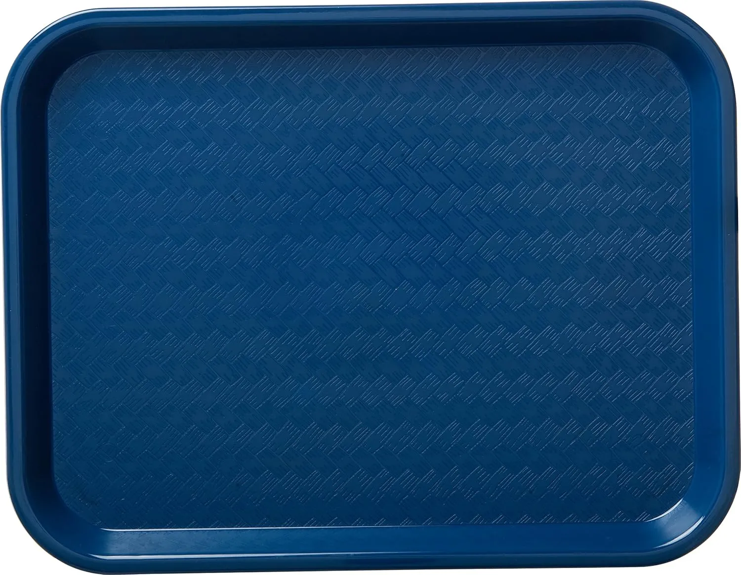 Carlisle FoodService Products CT101414 Café Standard Cafeteria / Fast Food Tray, 10" x 14", Blue (Pack of 24)