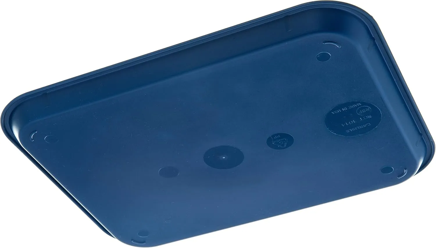 Carlisle FoodService Products CT101414 Café Standard Cafeteria / Fast Food Tray, 10" x 14", Blue (Pack of 24)