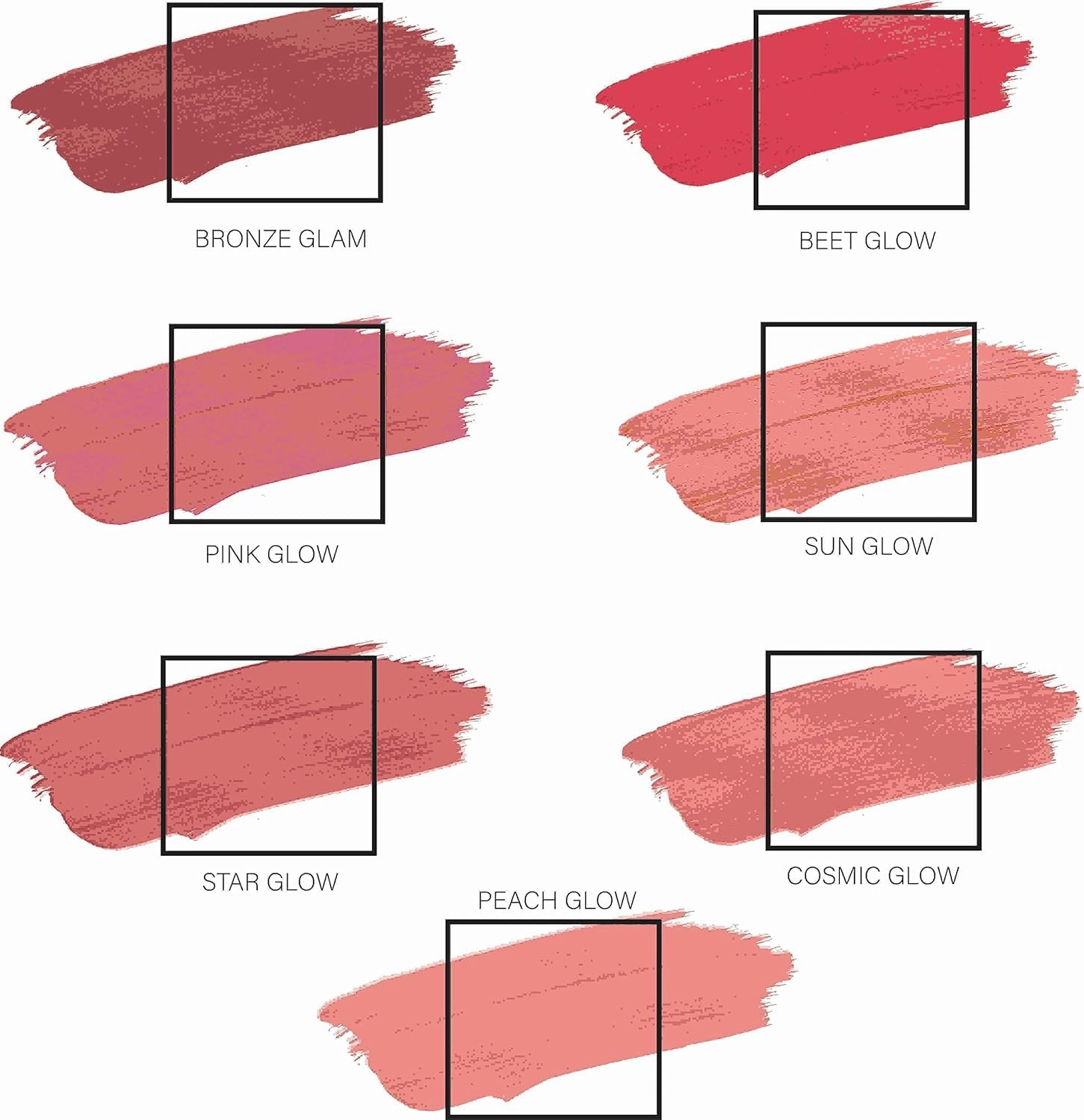 Celeb Glow Liquid Blusher Lightweight Long Lasting Easily Blendable (Peach Glow, 3.5ML)