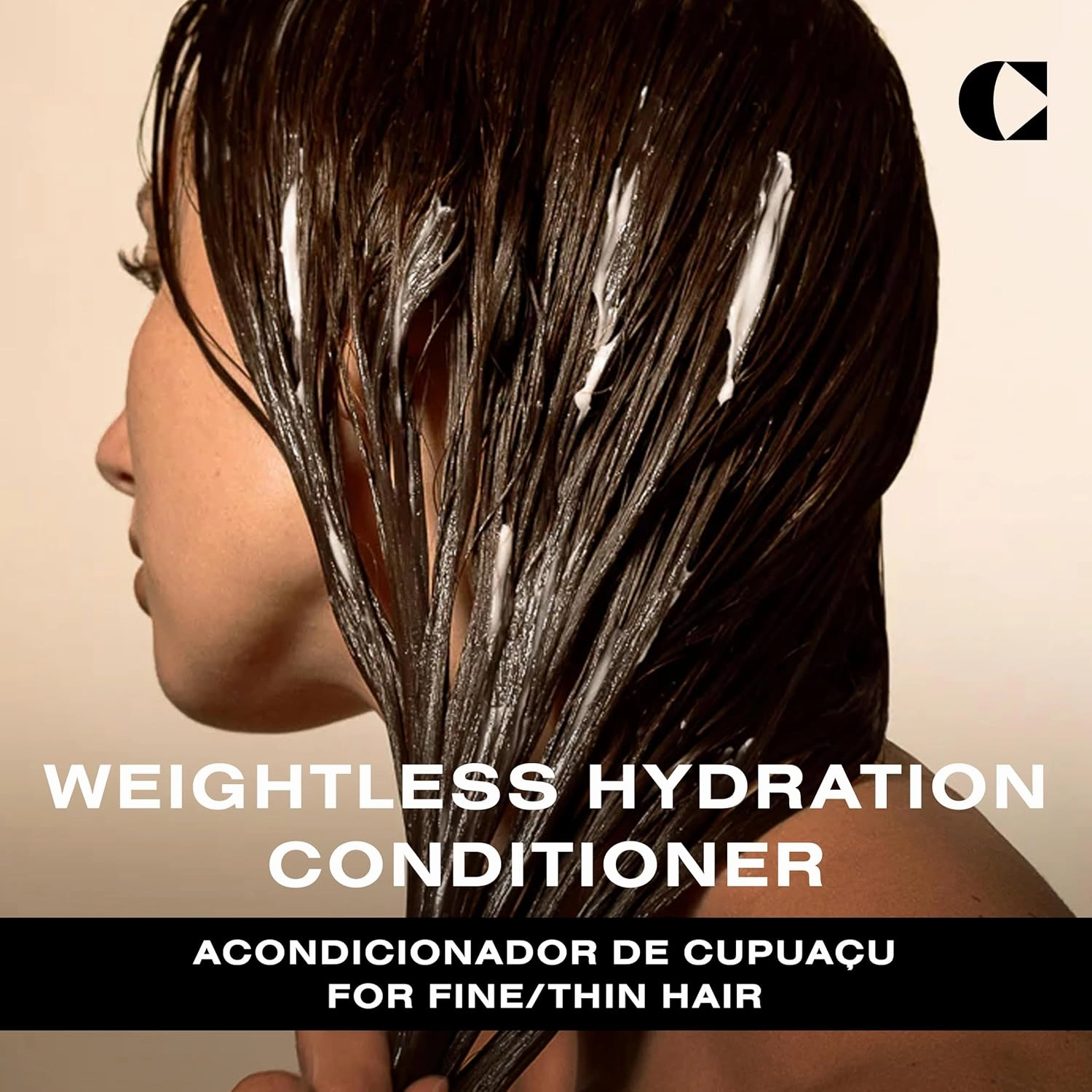 Ceremonia Weightless Hydration Conditioner with Vegan Keratin, Cupuaçu Butter & Castor Oil for Fine/Thin Hair, 8.45 Fl Oz | 250 mL