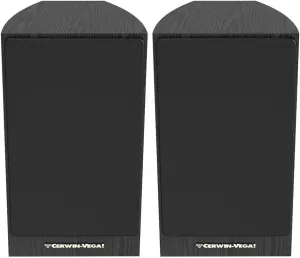CERWIN-VEGA! Home Audio LA165 6.5" 2-Way Bookshelf Speakers (Black)