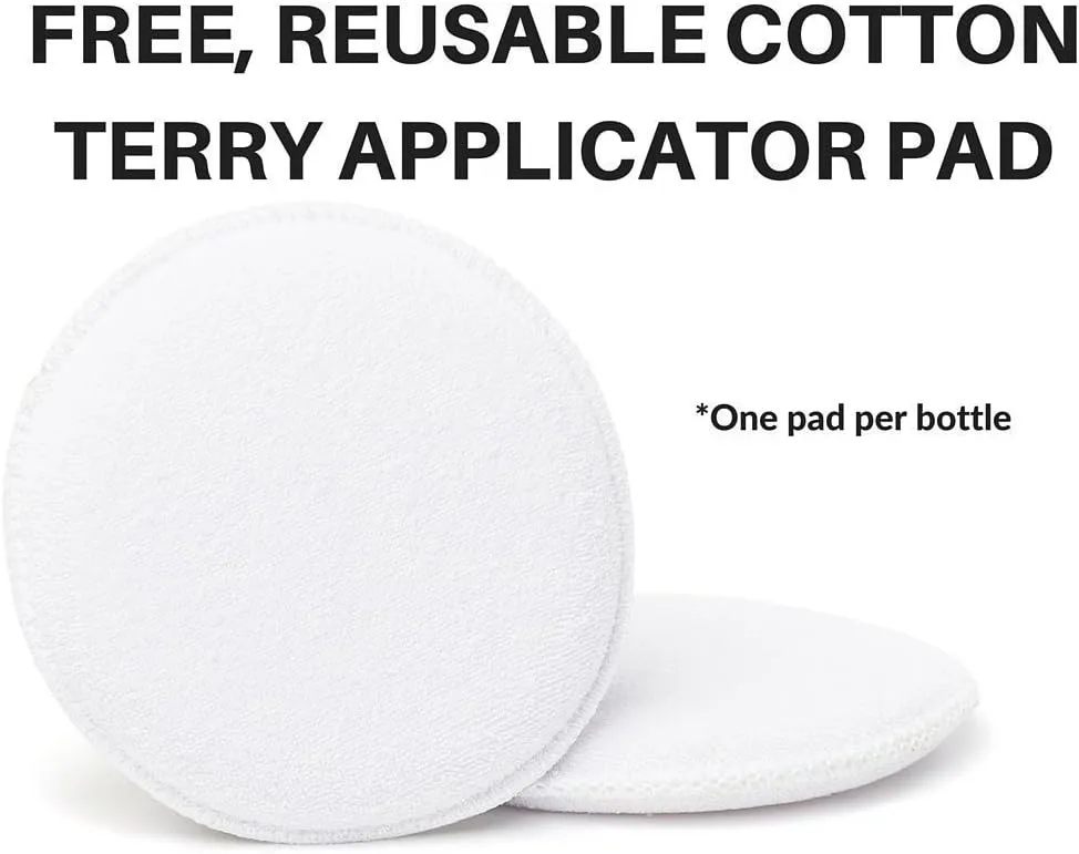 Chamberlains Leather Milk Cleaner Kit - Conditioner No. 1 and Cleaner No. 2, (2) 12 Ounce Bottles   2 Premium Restroation Pads
