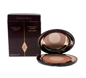 Charlotte Tilbury Cheek to Chic Blush Swish & Glow - Pillow Talk (.28 Oz)