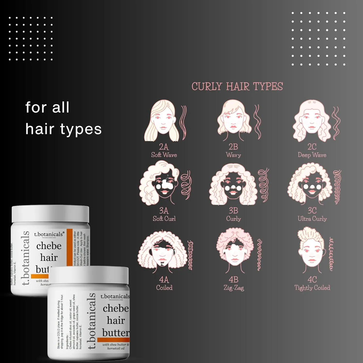 Chebe Butter and Leave In Conditioner Set for Lustrous Locks - Promote Longer, Stronger Hair Growth, Thickening and Eliminate Breakage with Infused Chebe Powder (Lavender, 8 oz each)
