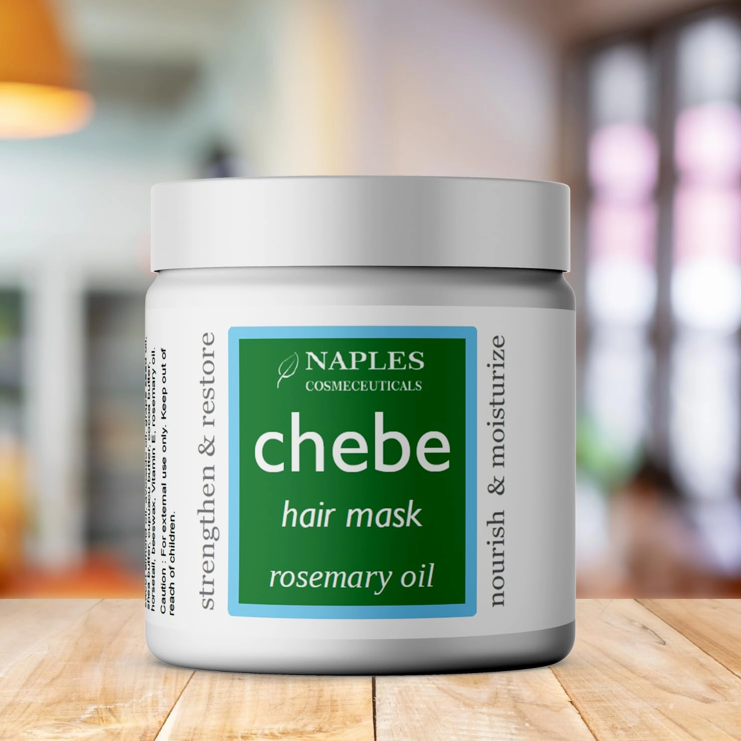 Chebe Hair Grease Hair Growth Serum Conditioner with Rosemary Oil Chebe Powder Oil Thickening Strengthening For All Hair Types Made in USA