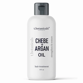 Chebe Oil for Hair Growth, 8 oz. Argan Oil Treatment Hair Thickening Reduce Breakage and Split Ends Prevents Hair Loss with Chebe Powder (Unscented)