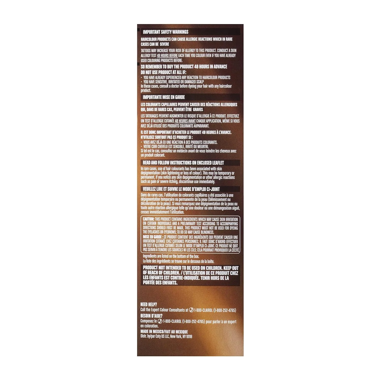 Clairol Nice‘n Easy Perfect 10 Permanent Hair Dye, 5G Medium Golden Brown Hair Color, Pack of 1