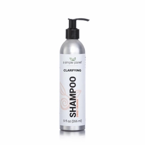 Clarifying Shampoo made with Organic Plant Based Ingredients, (9 oz, Unscented)