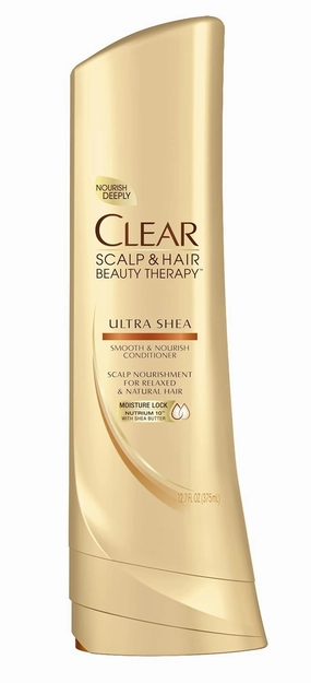 Clear Scalp & Hair Therapy Conditioner, Ultra Shea Smooth & Nourishing, 12.7 oz.