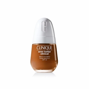 Clinique Even Better Clinical Serum Full Coverage Hydrating Foundation Broad Spectrum SPF 25 With Vitamin C, Salicylic Acid   Hyaluronic Acid For Oily Skin Types