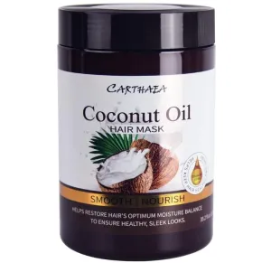 Coconut Oil HAIR MASK SMOOTH - NOURISH HELPS RESTORE HAIRS OPTIMUM MOISTURE BALANCE TO ENSURE HEALTHY, SLEEK LOOKS. 1000 ml