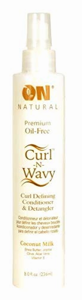 Coconut Milk Curl-N-Wavy Curl Defining Leave In Conditioner & Detangler (Pack of 3)