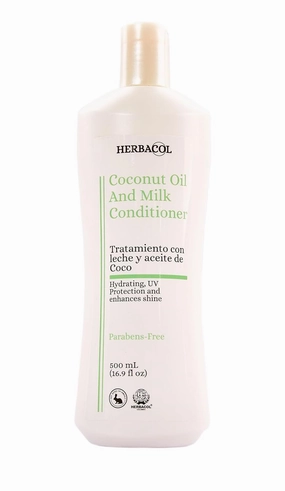 Coconut Oil and Milk Conditioner | Natural Conditioner| Restores Damaged and Dry Hair | 16.9 FL Oz. (16.9 Fl Oz)