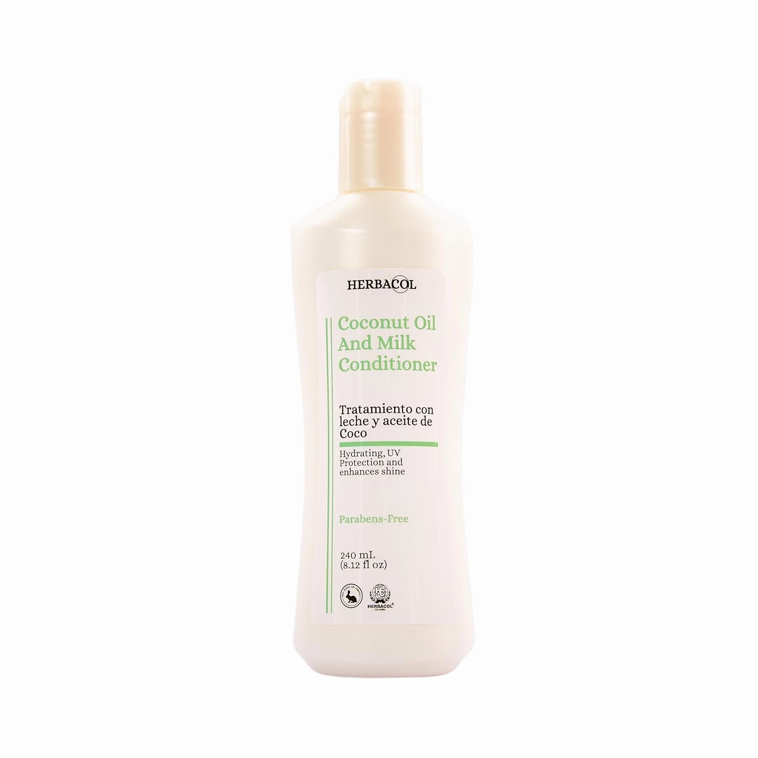 Coconut Oil and Milk Conditioner | Natural Conditioner| Restores Damaged and Dry Hair | 8.12 FL Oz.