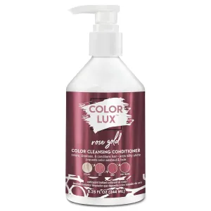 Color Cleansing Conditioner, Rose Gold, 3-in-1 Color Depositing Formula, Vegan, Sulfate-Free, Paraben-Free, 8.25 oz