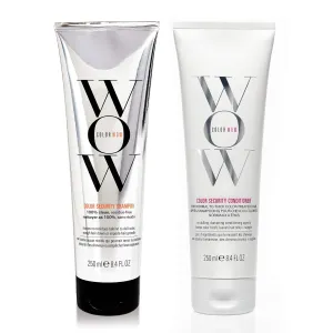 COLOR WOW Dream Clean Duo - 100% clean, sulfate-free COLOR SECURITY SHAMPOO and weightless COLOR SECURITY CONDITIONER| Achieve Super Glossy, Hydrated Hair