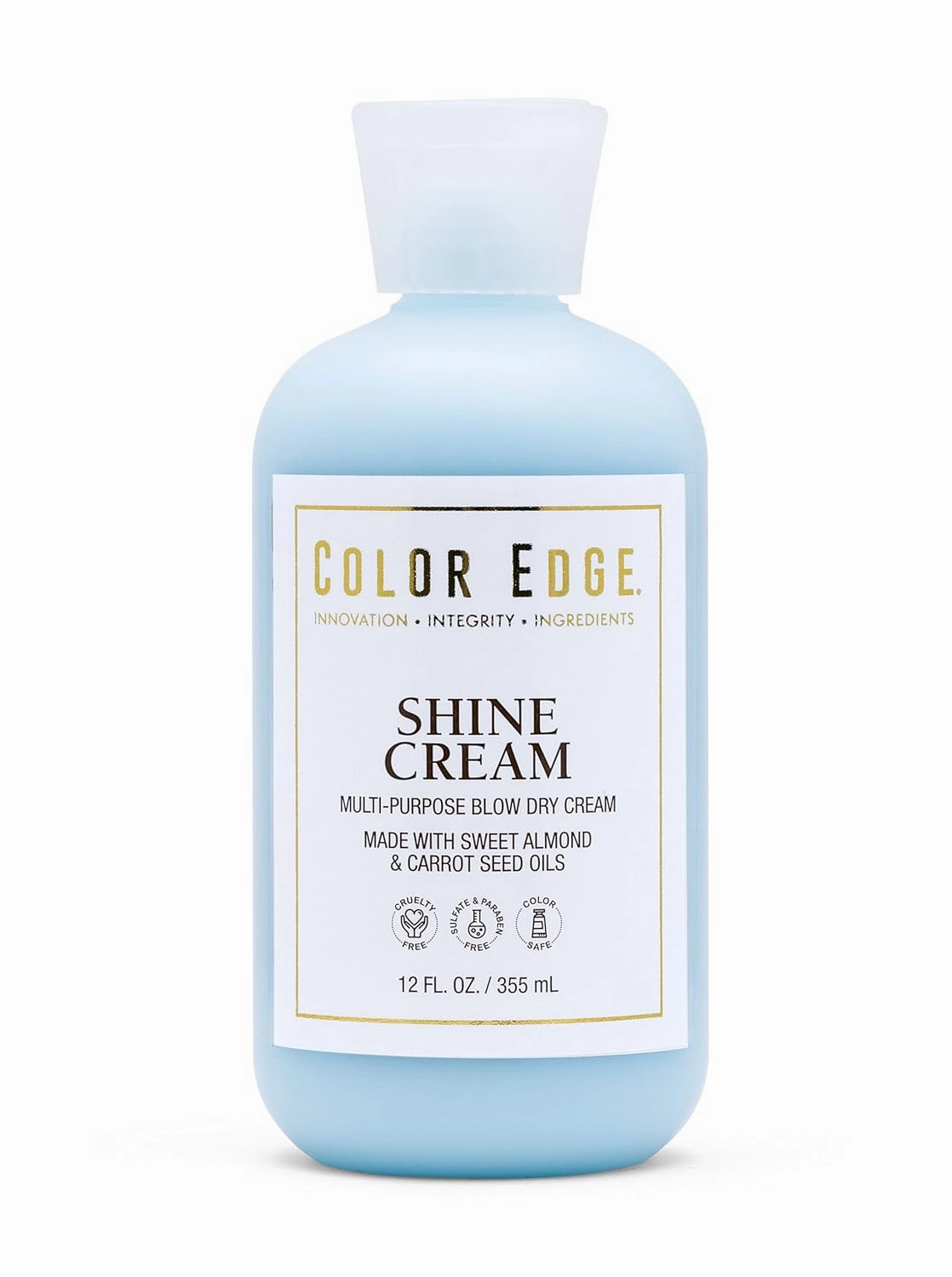 Color Edge shine Cream Weightless hair detangle 12. oz