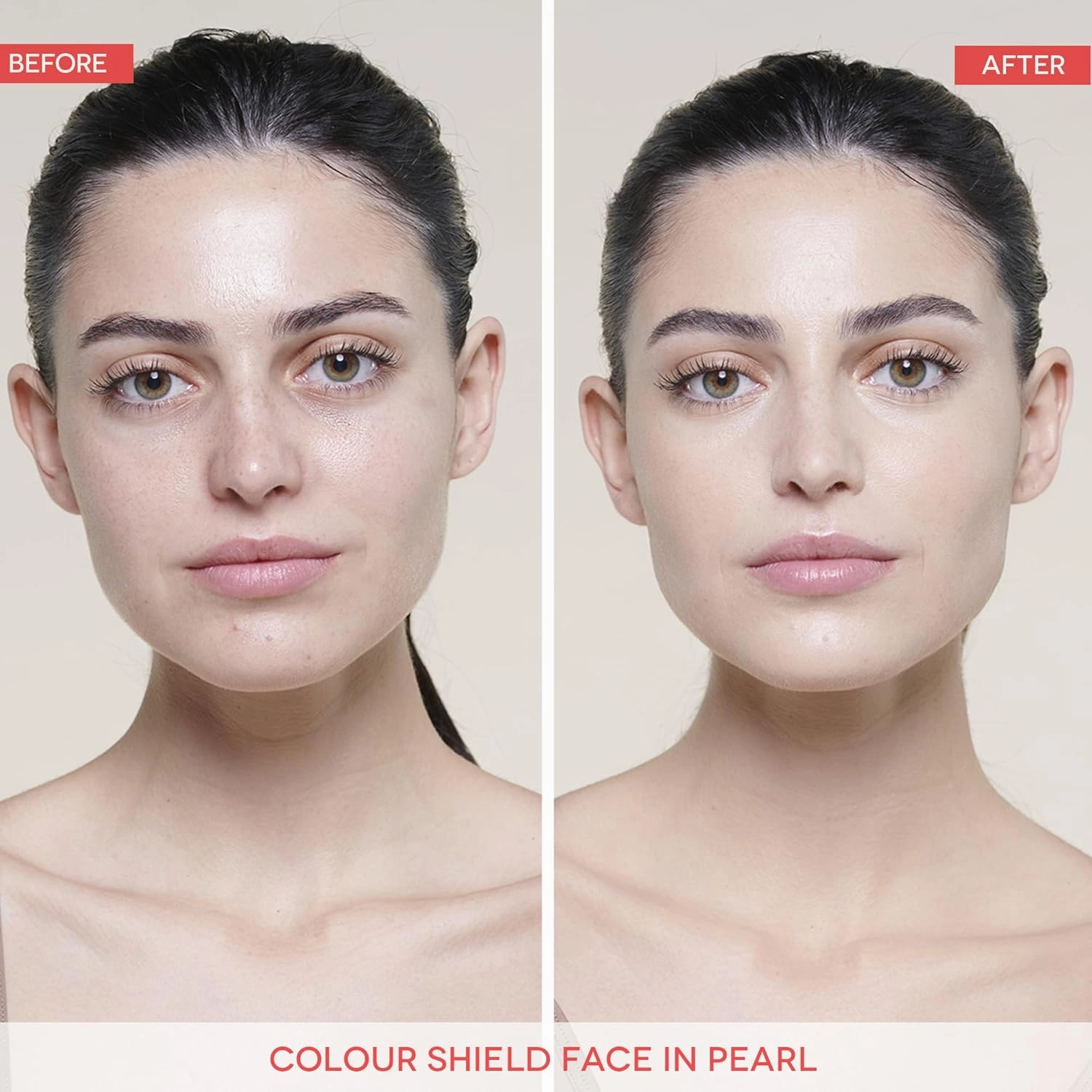 Color Shield Face Hyaluronic Airbrush Foundation Spray, Pearl 75 ml