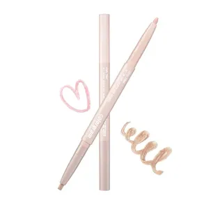 COLORGRAM Under Eye Highlighter Stick 02 Cool Tone Fruity Glass Tint 09 Heartful Mulberry Bundle