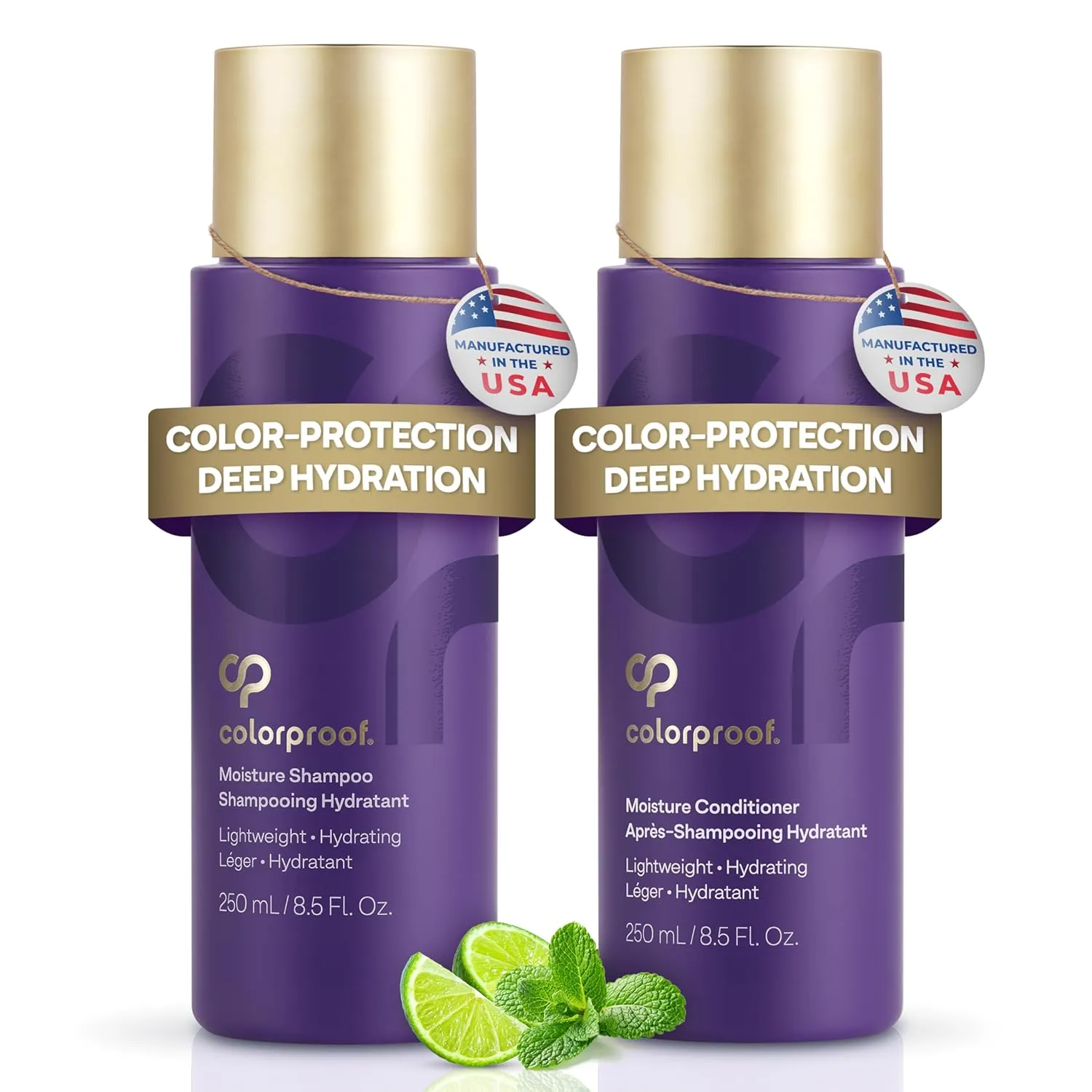 ColorProof Moisture Shampoo & Conditioner 8.5 Fl Oz Bundle