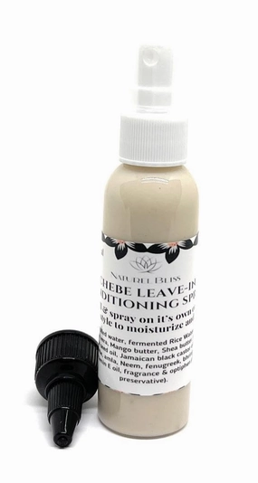 Conditioning Leave-in Hair Spray|For Dry Hair|Hair Milk|With Fermented Rice Water|Yucca|Ayurvedic Herbs|Vegan (4 oz)