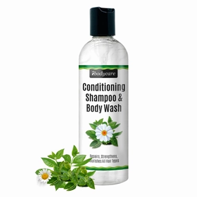 Conditioning Shampoo & Body Wash, Sulfate-Free Hair & Body Cleanser, Hydrating, Clarifying, Detangling, with Green Tea & Chamomile, All Hair Types, Various Sizes (16 oz Flip Cap, 2 Pack)