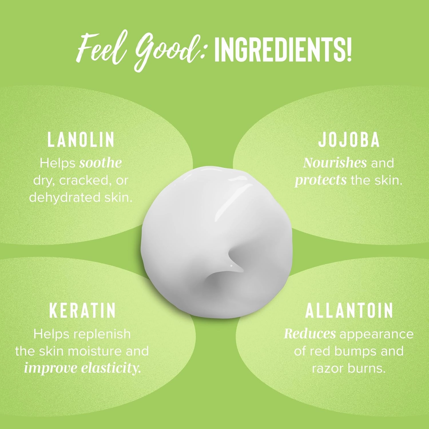 Coochy Rash-Free Shave Cream | Conditioner & Moisturizing Complex | Ideal for Sensitive Skin, Anti-Bump | Made w/Jojoba Oil, Safe to Use on Body & Face | Key Lime Pie 12.5floz/ 370mL
