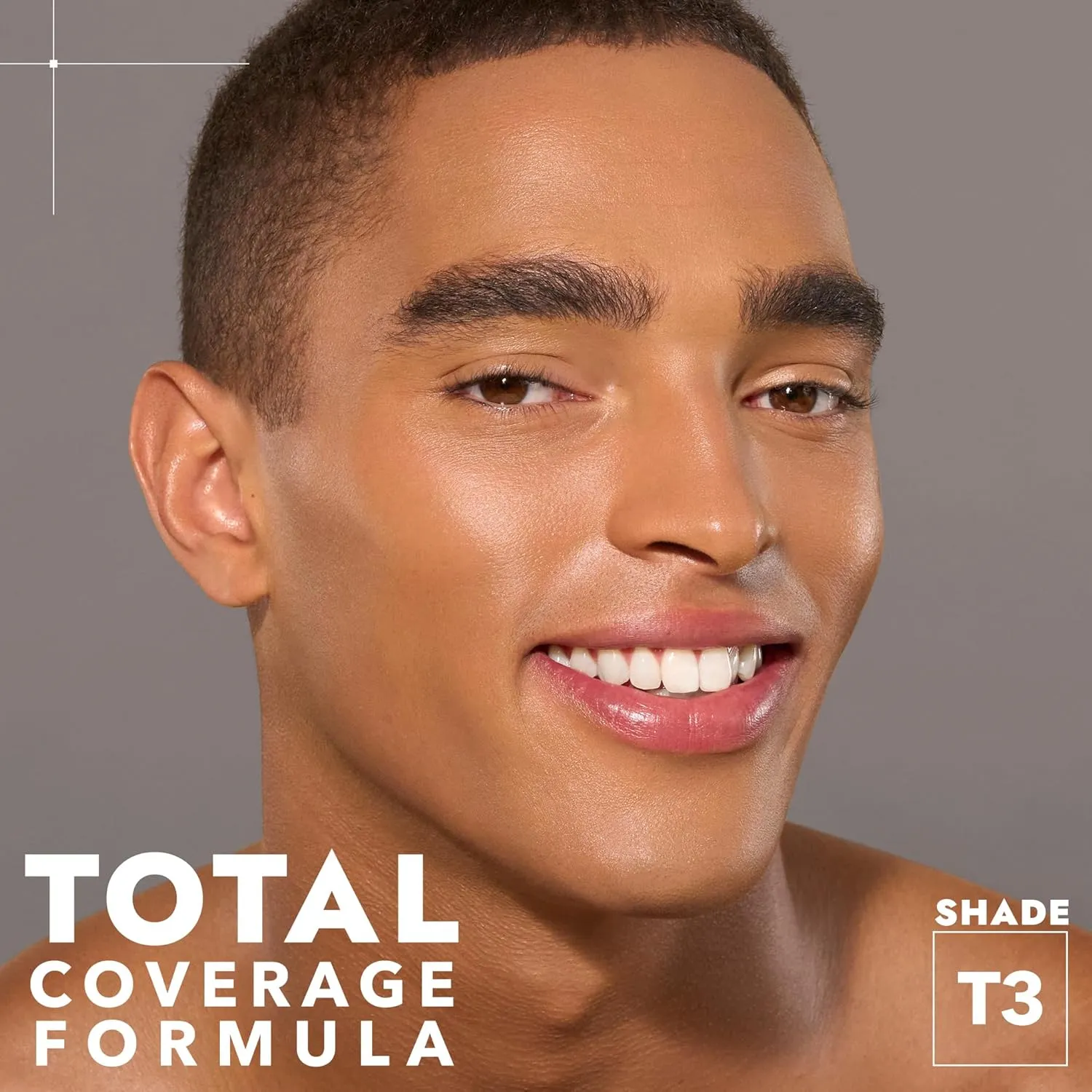 COVER FX Total Cover Cream Foundation - Shade T3 - Buildable Coverage - Natural Finish - Oil-Free - Sweat-Proof