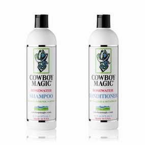 Cowboy Magic Rosewater Shampoo   Conditioner 16 Ounce Each