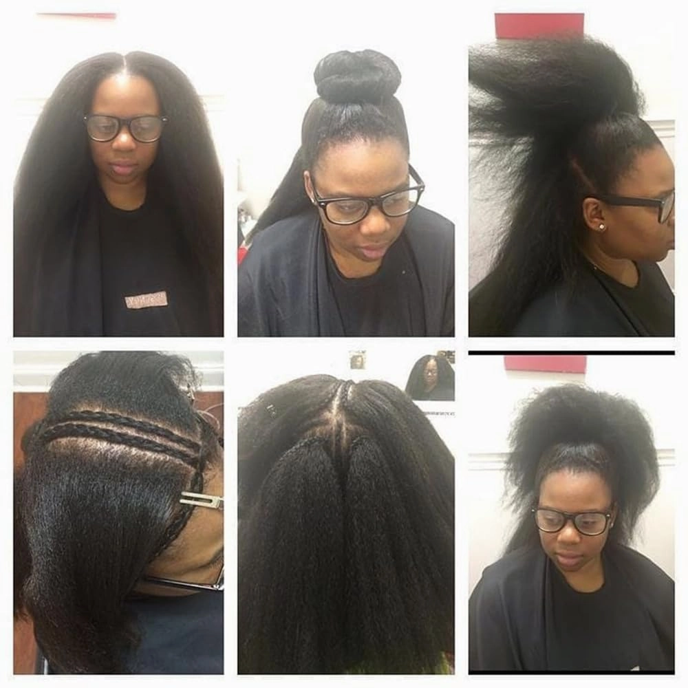 Crochet Vixen Bundles 22 inch Kinky Straight Crochet Hair for Black Women 3 Packs Premium Synthetic Fibers Crochet Braids (4#, 22 inch)