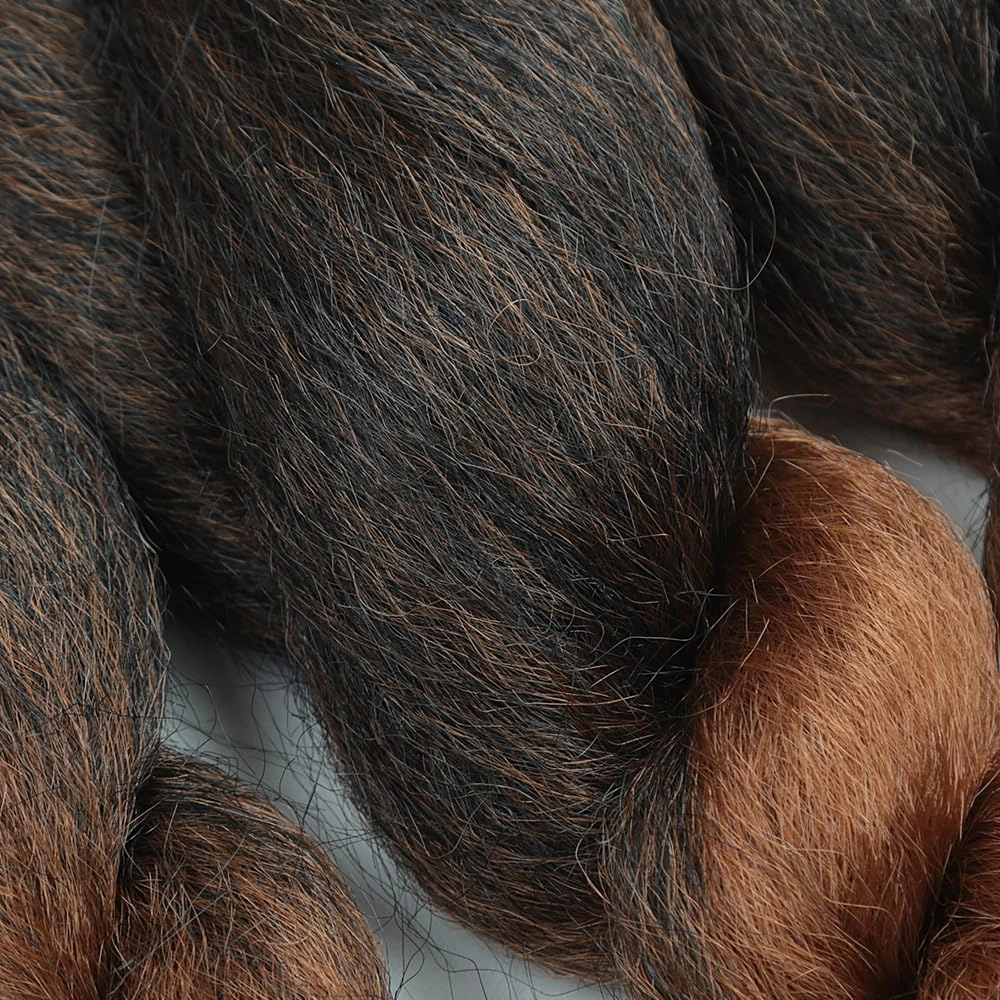 Crochet Vixen Bundles 22 inch Kinky Straight Crochet Hair for Black Women 3 Packs Premium Synthetic Fibers Crochet Braids (T30, 22 inch)