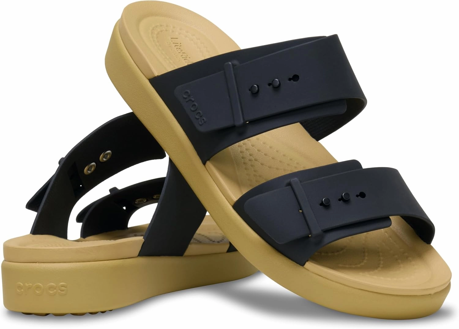 Crocs Women's Brooklyn Buckle Low Sandal