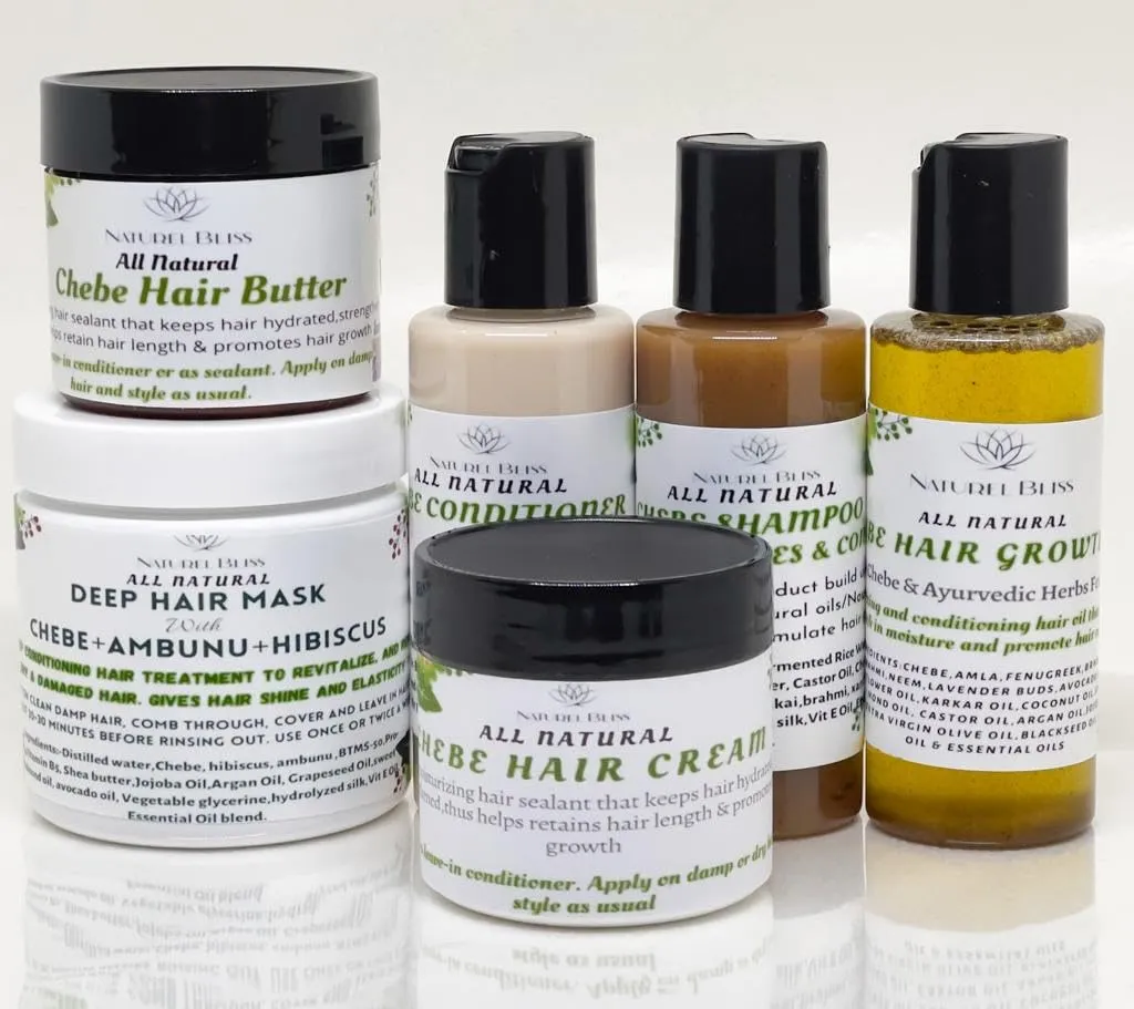 Croton Zambesicus Hair Care Kit|Hair Growth Kit|Vegan (Sweet Orange)