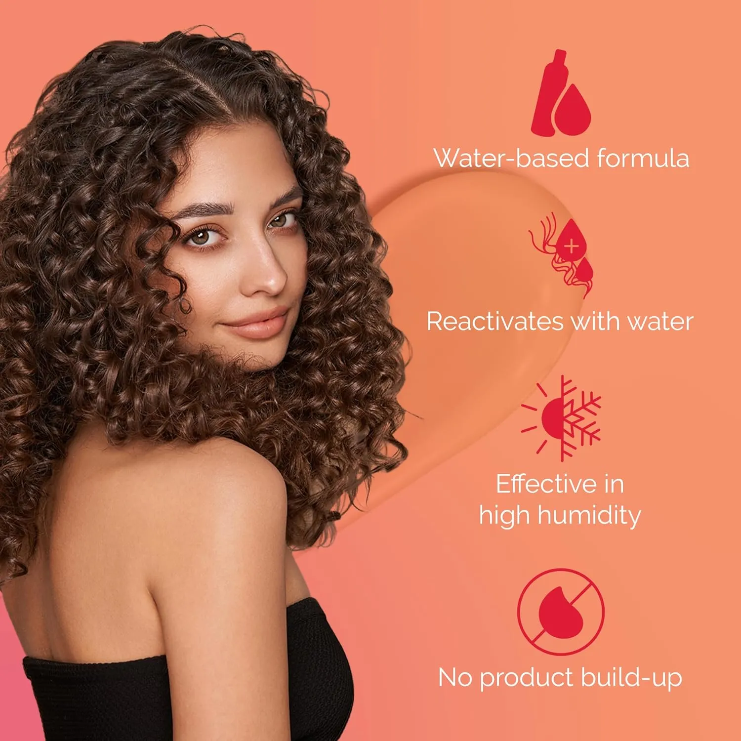 Curl Keeper Leave-In Conditioner - Lightweight Moisture for All Curl Types, Softens Hair with Silk Proteins for Shine, 12 Fl Oz