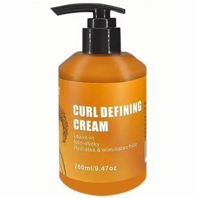 Curl Defining Cream with Argan Oil, Hair Moisturizer and Deep Conditioner, 9.5 fl oz