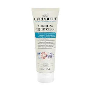 CURLSMITH - Weightless Air Dry Cream - Vegan Leave-In Conditioner for Any Hair Type, Smooths Hair
