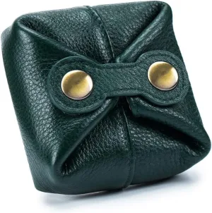 Cute Soft Leather Mini Coin Purse,Zcargel portable car key protector Vintage Car Key Case with Snap Closure for Earphone/Lip Balm/MP3/USB/Key/U Disk