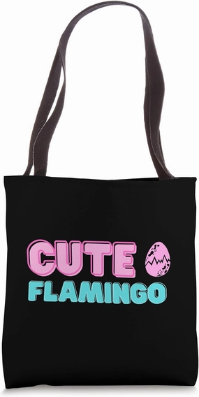 Cute Flamingo Tote Bag