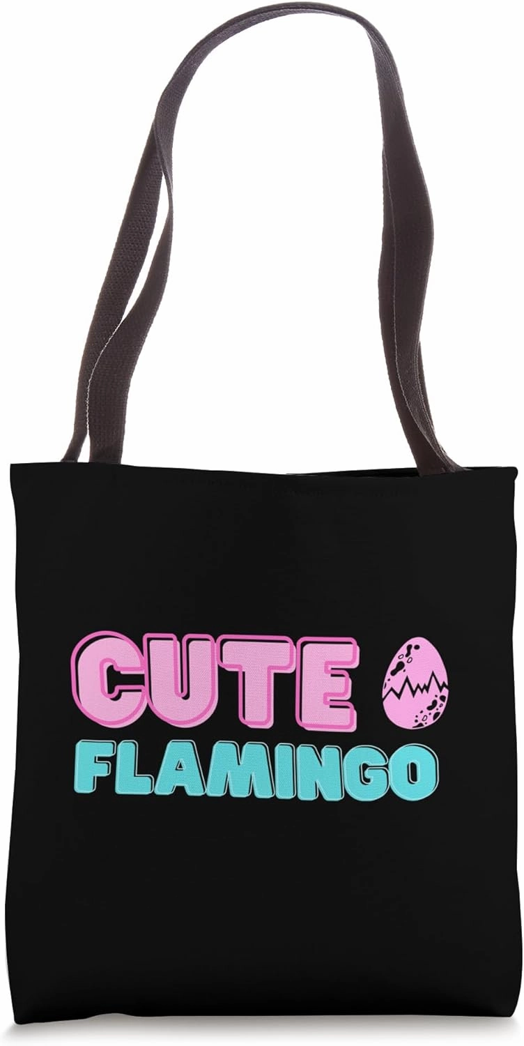 Cute Flamingo Tote Bag