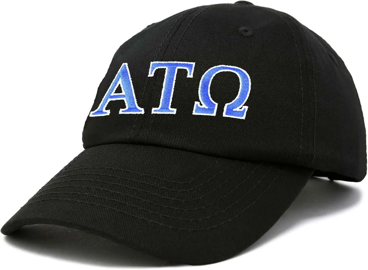 DALIX Alpha Tau Omega Fraternity Greek Letters Ball Cap Embroidered Hat