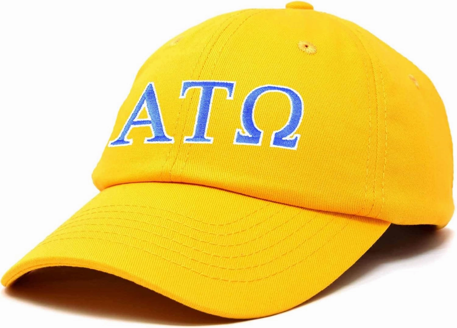 DALIX Alpha Tau Omega Fraternity Greek Letters Ball Cap Embroidered Hat
