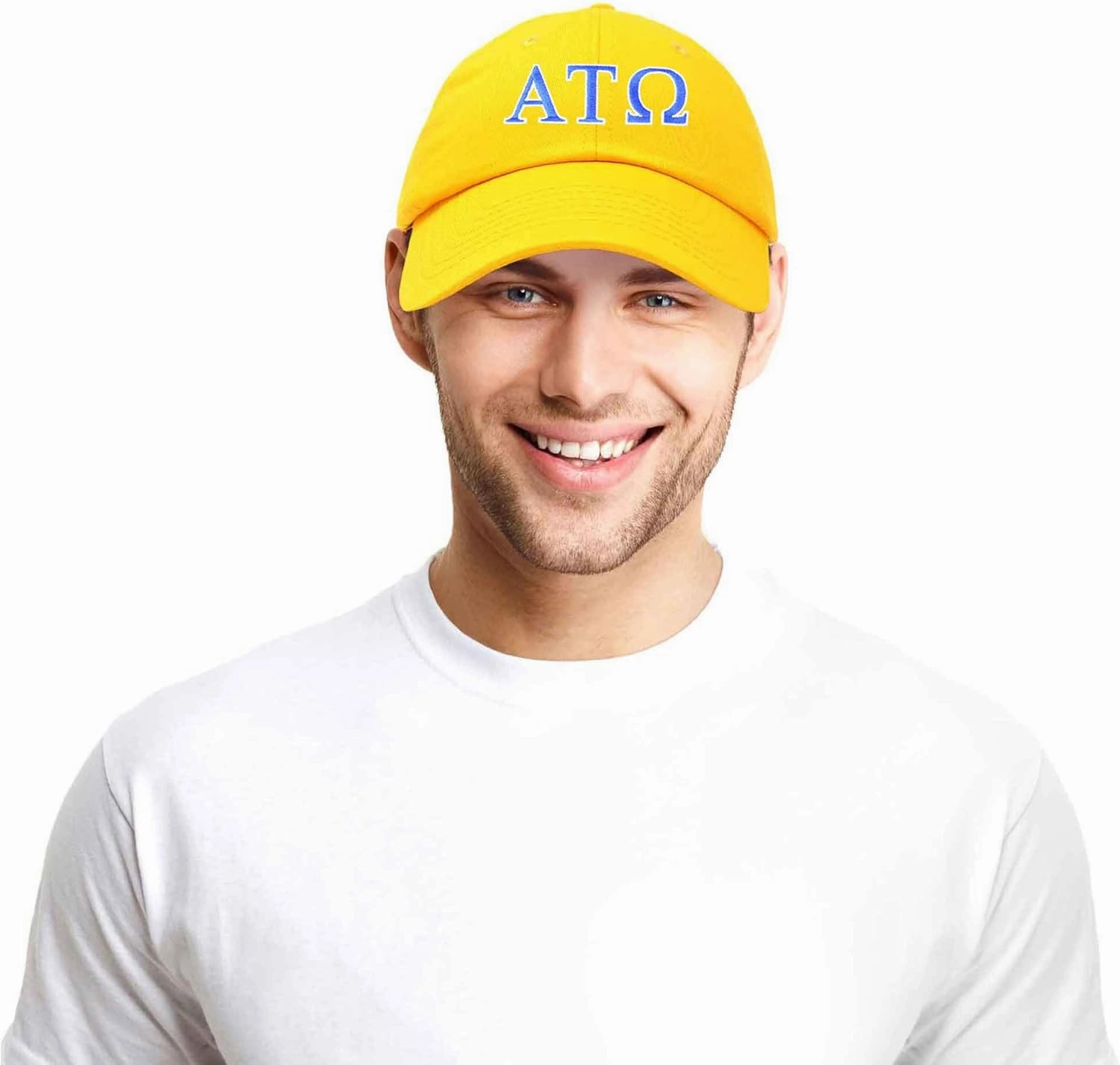 DALIX Alpha Tau Omega Fraternity Greek Letters Ball Cap Embroidered Hat