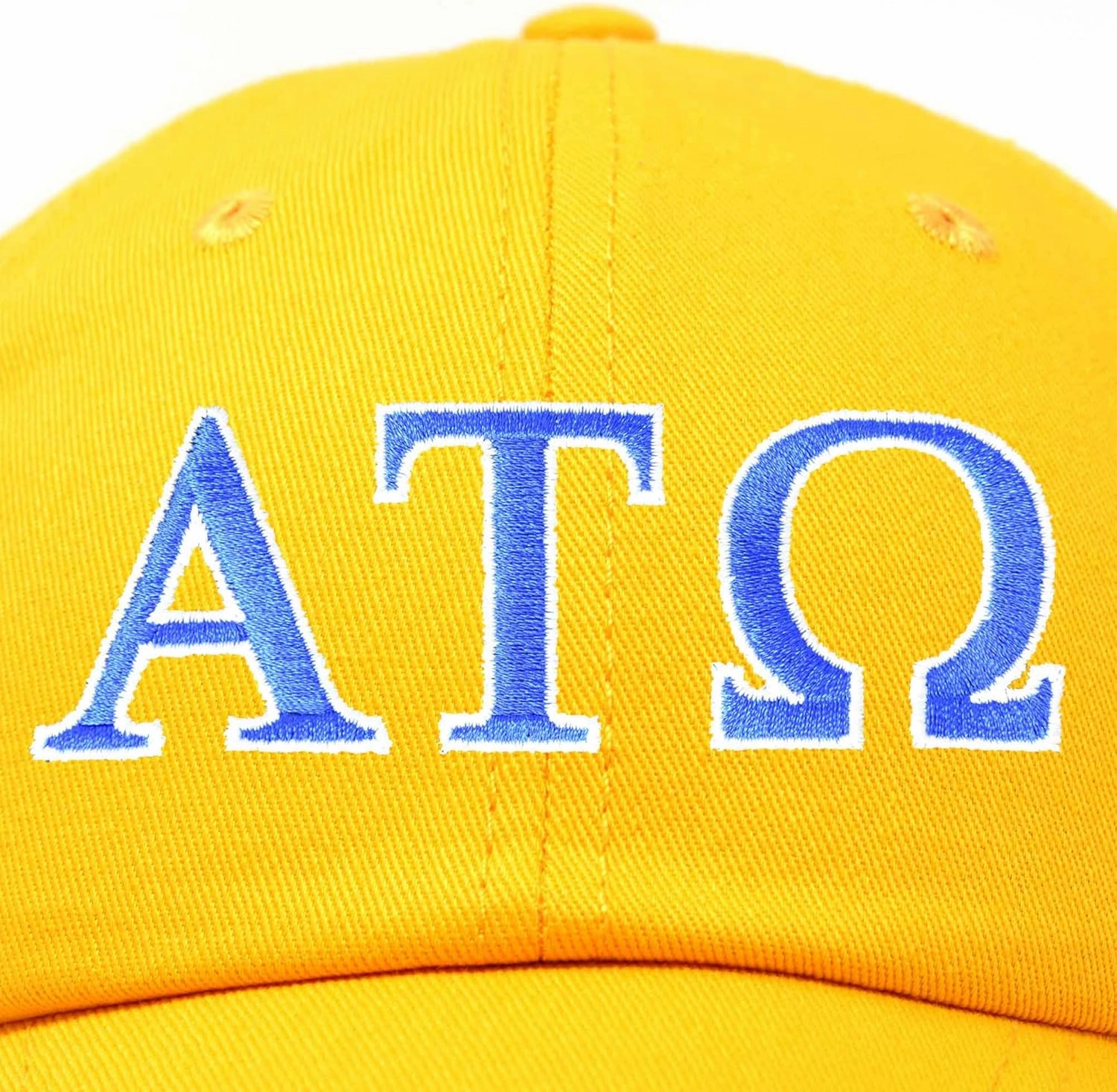 DALIX Alpha Tau Omega Fraternity Greek Letters Ball Cap Embroidered Hat