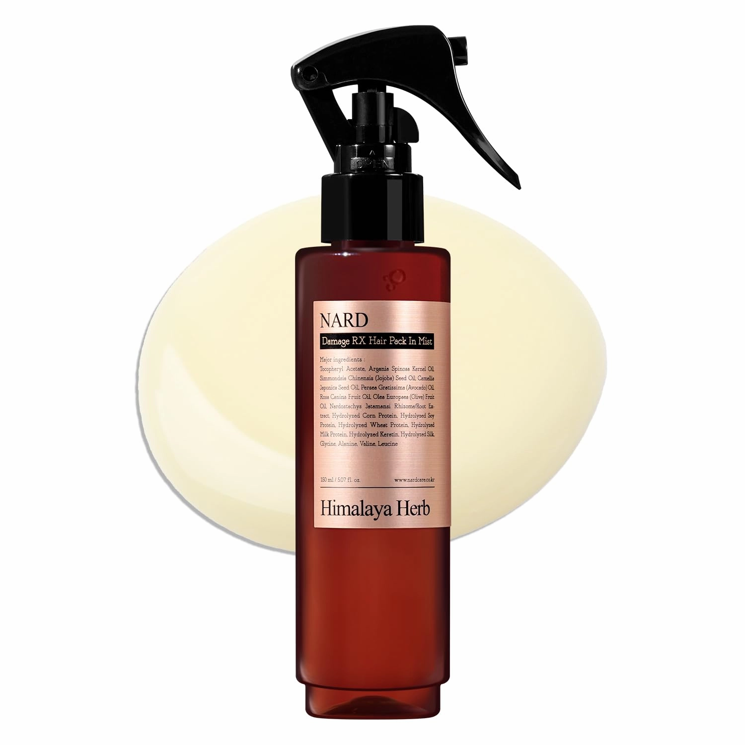 Damage RX Hair Pack In Mist 150ML / 5.07 FL OZ - Repairing Hair Treatment Spray, Nourishing Leave-In Conditioner, Hydration for Dry & Damaged Hair